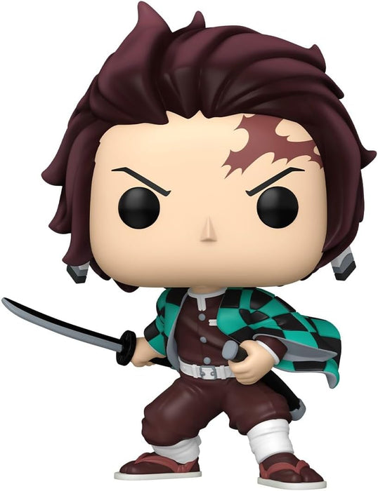 Funko POP! Jumbo: Demon Slayer - Tanjiro - Collectable Vinyl Figure - Gift Idea - Official Merchandise - Toys for Kids & Adults - Anime Fans - Model Figure for Collectors and Display
