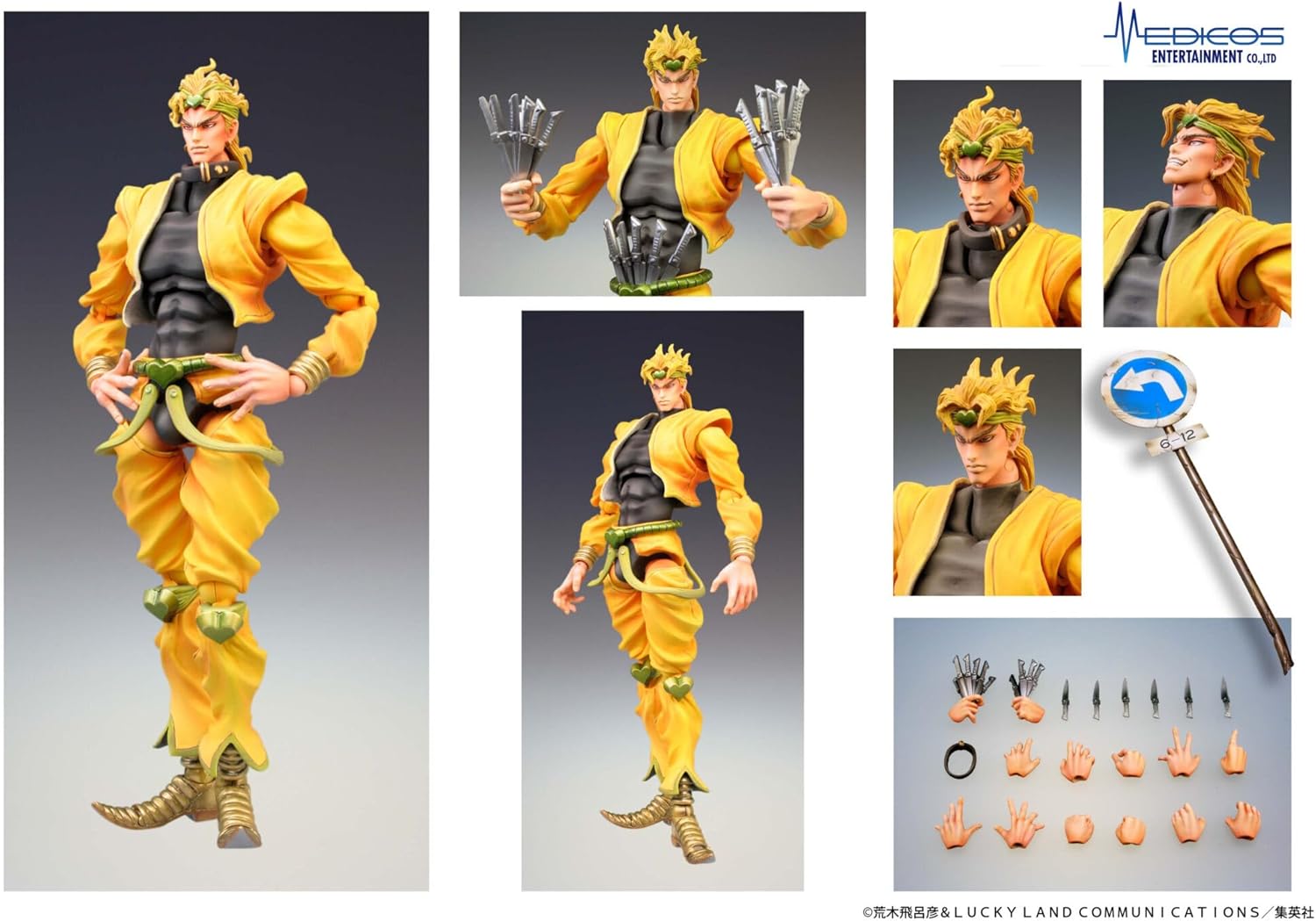Medicos JoJo's Bizarre Adventure: Stardust Crusaders - Dio Chozocado Super Action Statue
