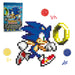 TOMY Jixelz® Remix Sonic The Hedgehog Craft Kit – Sonic & Ring – 700+ Pieces