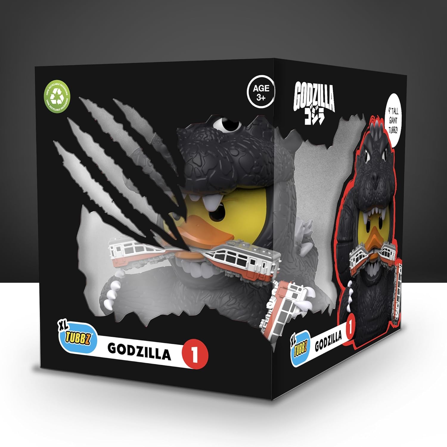 TUBBZ XL: Godzilla - Gojira Giant Cosplaying Rubber Duck Collectible Figure