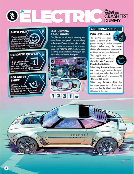 Rebellion Unplugged | JOYRIDE DUEL: Next Gen | Racing Board Game | Ages 14+ | 2 Players | 20-40 Minutes Playing Time