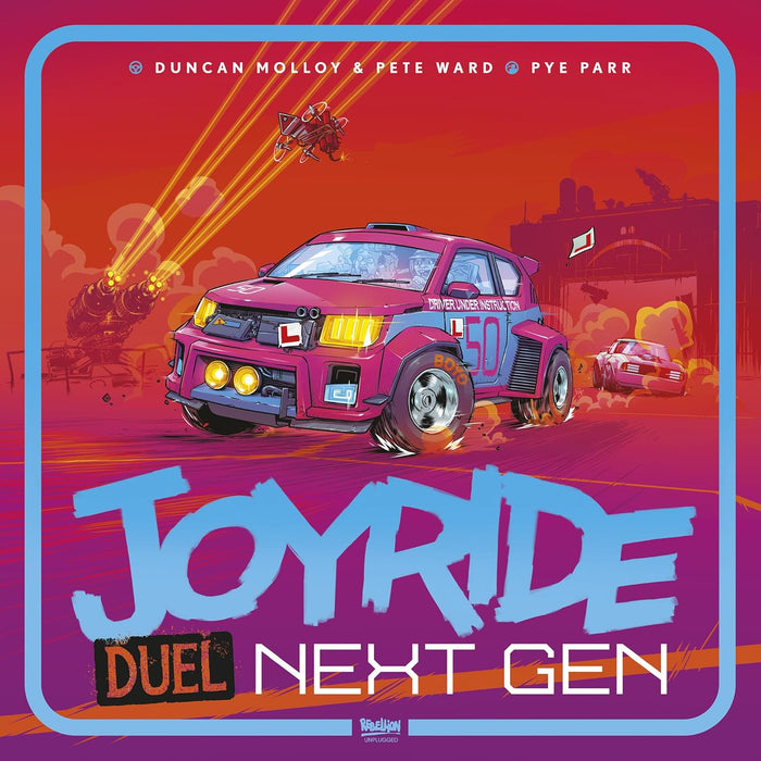 Rebellion Unplugged | JOYRIDE DUEL: Next Gen | Racing Board Game | Ages 14+ | 2 Players | 20-40 Minutes Playing Time