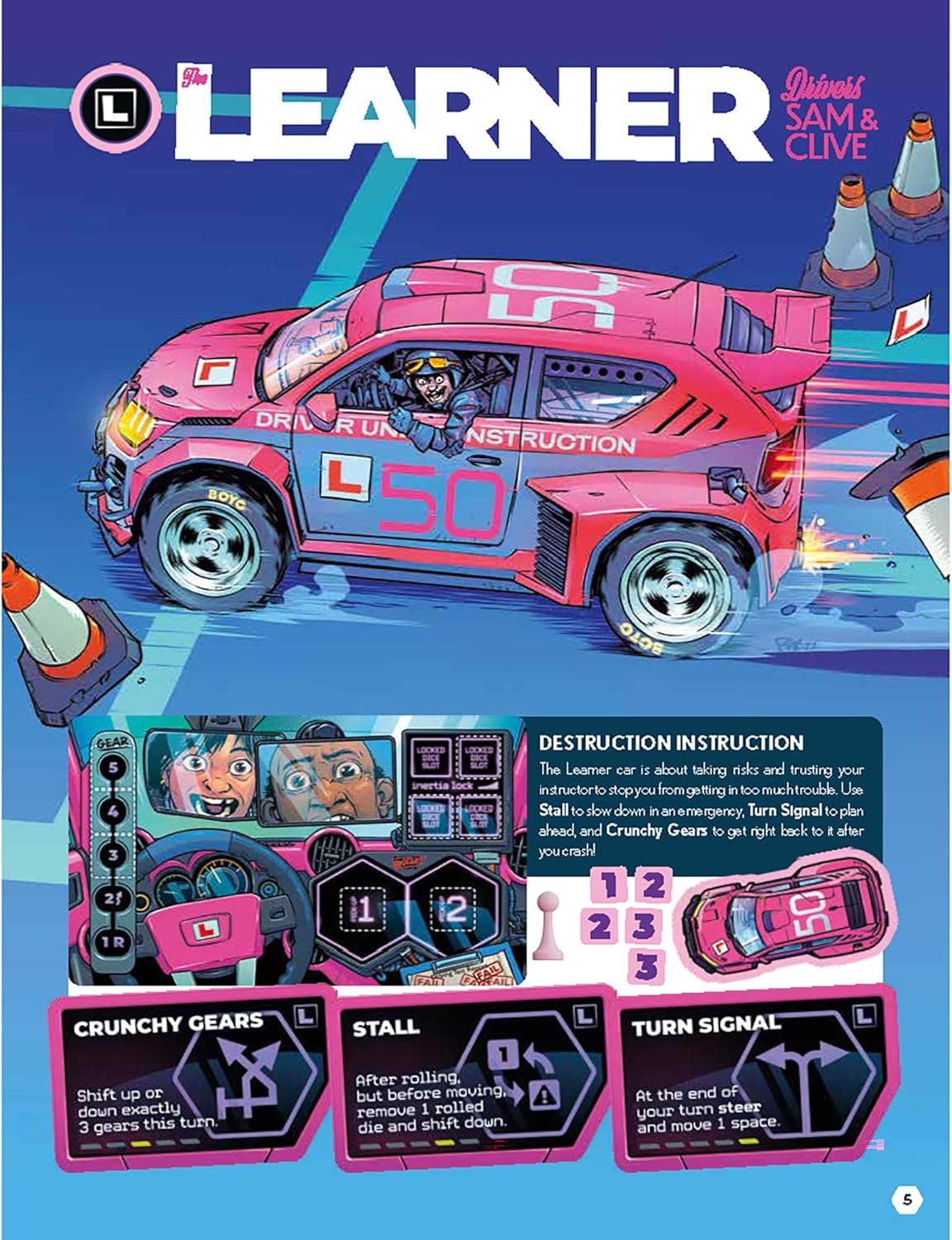 Rebellion Unplugged | JOYRIDE DUEL: Next Gen | Racing Board Game | Ages 14+ | 2 Players | 20-40 Minutes Playing Time