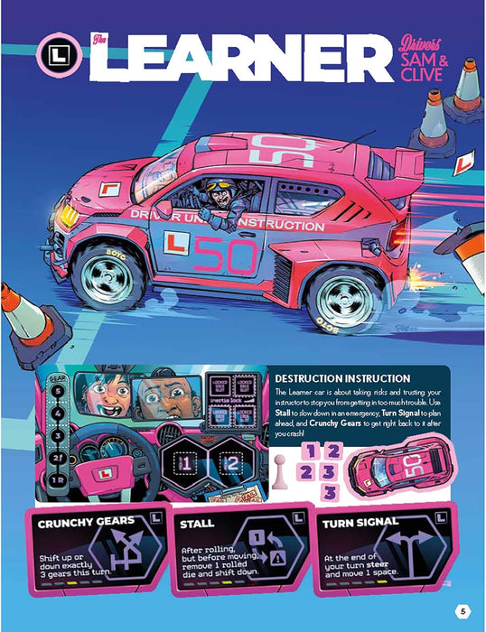 Rebellion Unplugged | JOYRIDE DUEL: Next Gen | Racing Board Game | Ages 14+ | 2 Players | 20-40 Minutes Playing Time