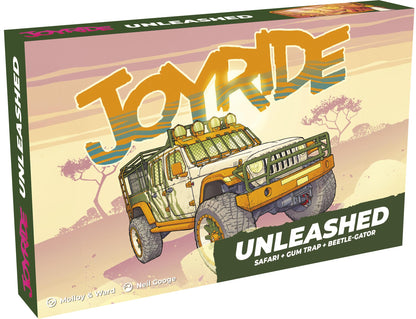 Rebellion Unplugged | JOYRIDE: Unleashed | Racing Board Game | Ages 14+ | 2 Players | 20-40 Minutes Playing Time