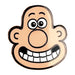 Pawprint Family | Wallace Head Enamel Pin Badge | Wallace and Gromit Official Merchandise