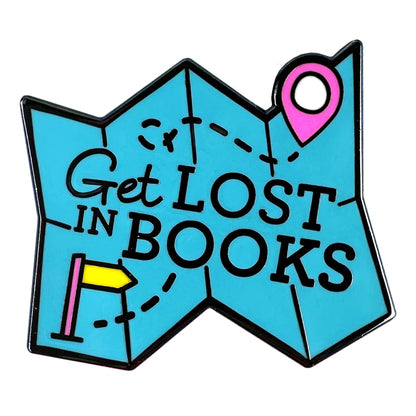Pawprint Family | Get Lost in Books Enamel Pin Badge | World Book Day Official Merchandise