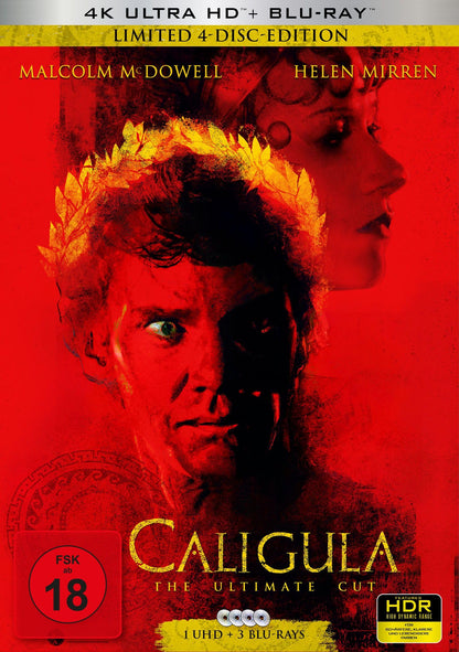Caligula - The Ultimate Cut - Mediabook (4K Ultra HD) (+ 2 s) (+ Bonus