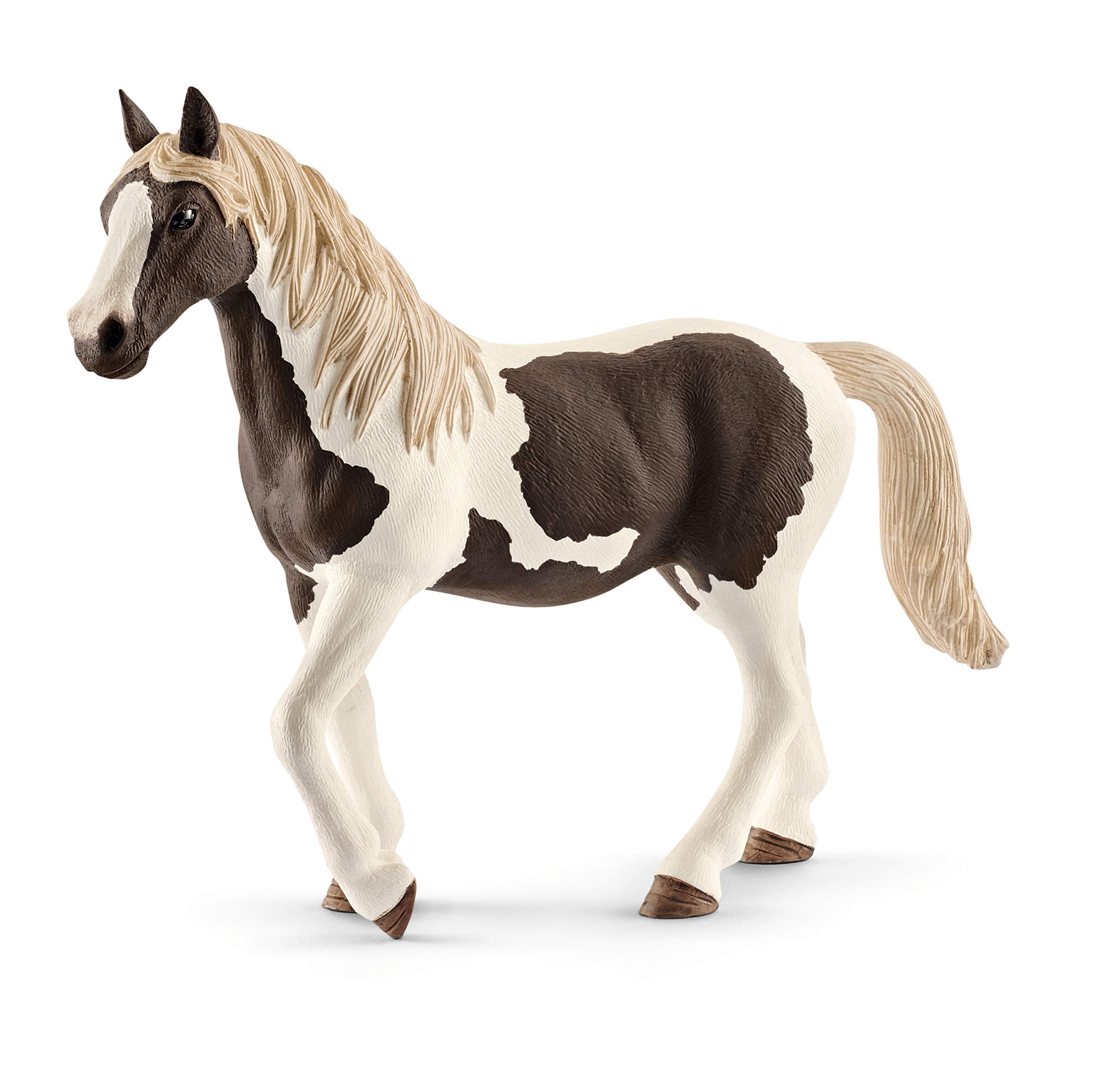 schleich FARM WORLD Pinto merrie, vanaf 3 jaar, 13830 - Speelfiguur, 3 x 13 x 11 cm