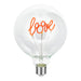 Paladone Mickey Mouse Love Decorative LED Neon E27 Screw Bulb - Add to Any Edison Compatible Lamp, Officially Licensed Disney Collectible Gift, for Bedrooms & Homes, Red
