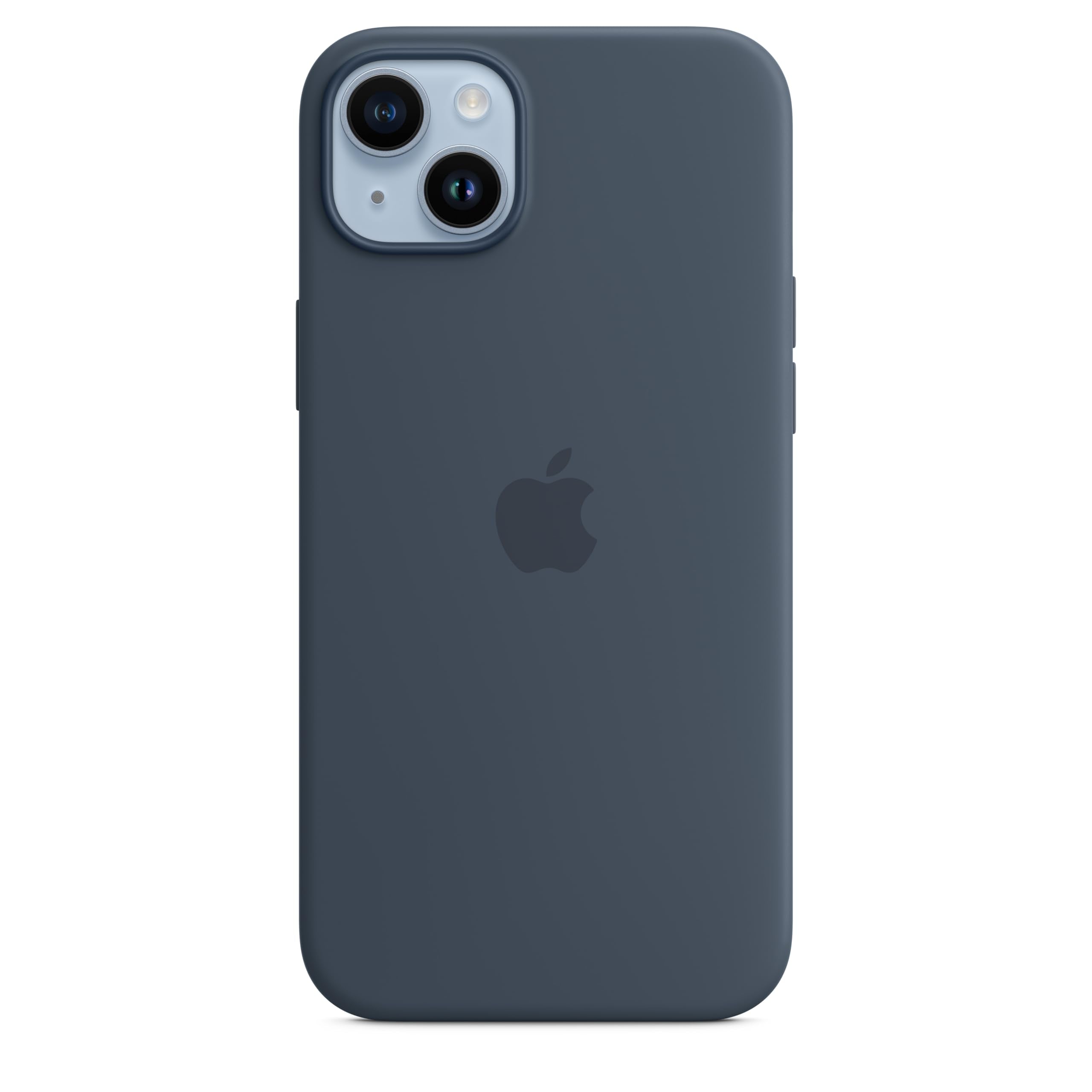 Apple - Back Cover For Mobile Phone - Magsafe Compatibility - Silicone - Storm Blue - For Iphone 14 Plus