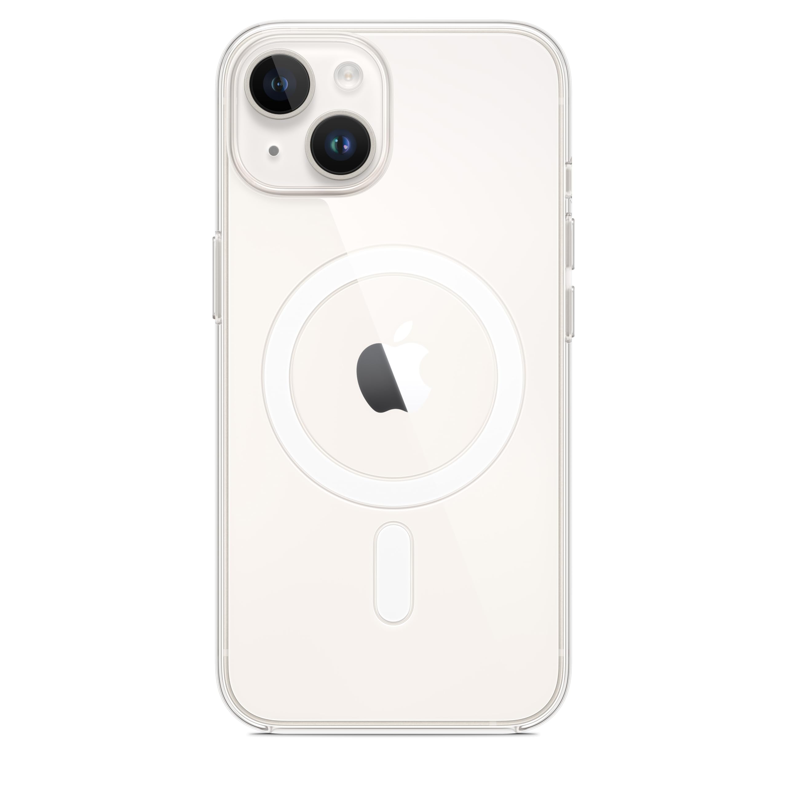 Apple - Back Cover For Mobile Phone - Magsafe Compatibility - Polycarbonate - Clear - For Iphone 14