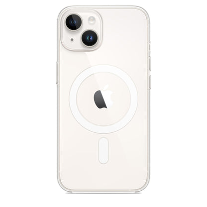 Apple - Back Cover For Mobile Phone - Magsafe Compatibility - Polycarbonate - Clear - For Iphone 14
