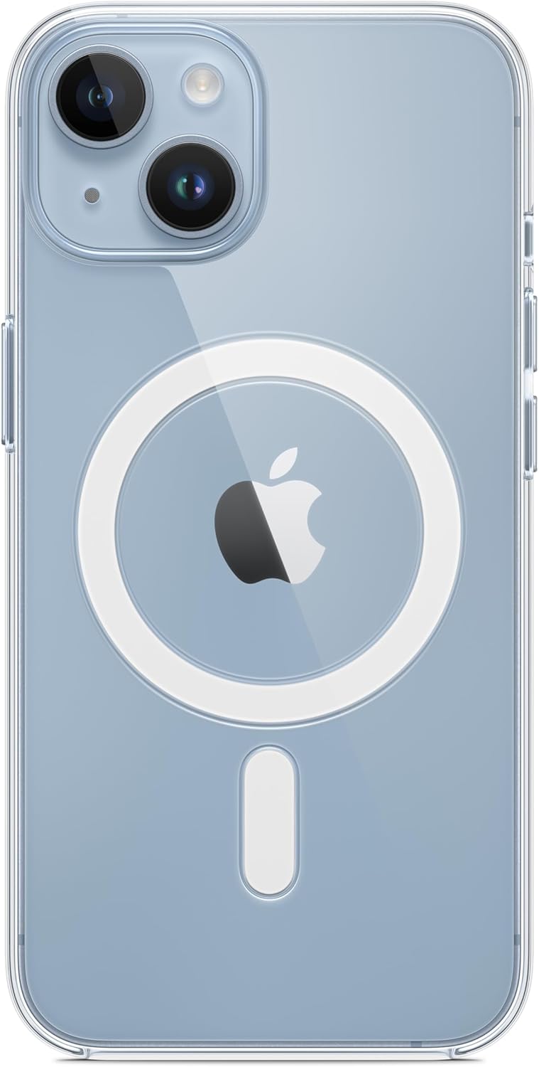Apple - Back Cover For Mobile Phone - Magsafe Compatibility - Polycarbonate - Clear - For Iphone 14