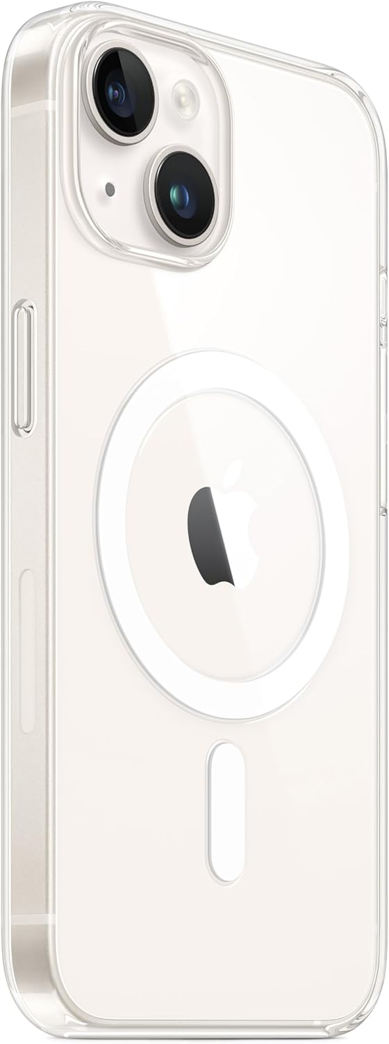 Apple - Back Cover For Mobile Phone - Magsafe Compatibility - Polycarbonate - Clear - For Iphone 14