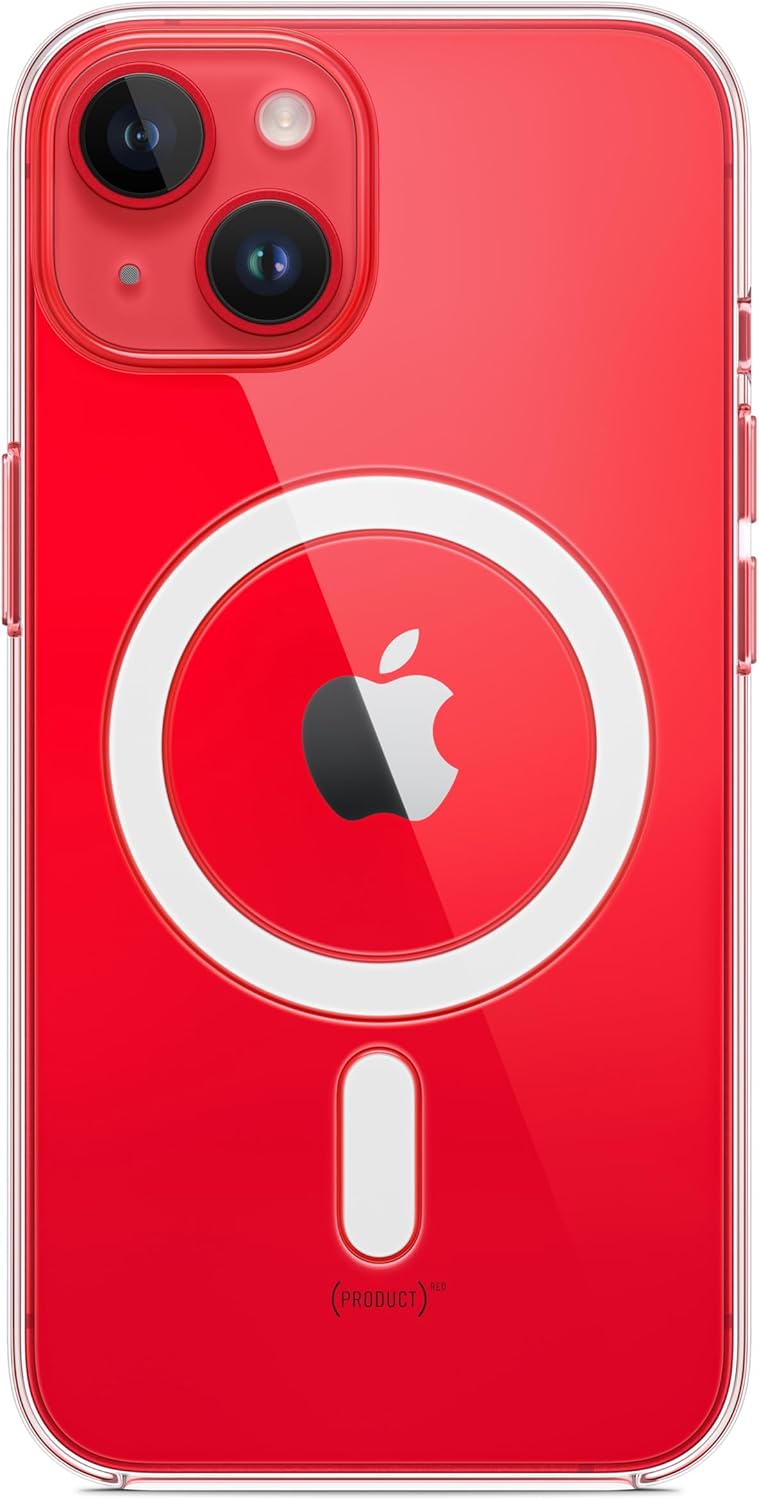 Apple - Back Cover For Mobile Phone - Magsafe Compatibility - Polycarbonate - Clear - For Iphone 14