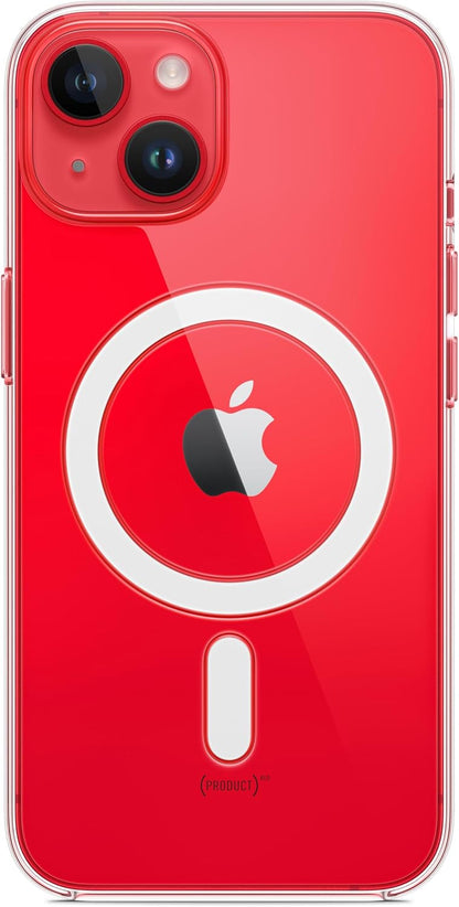 Apple - Back Cover For Mobile Phone - Magsafe Compatibility - Polycarbonate - Clear - For Iphone 14
