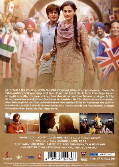 KHAN, SHAH RUKH - DUNKI