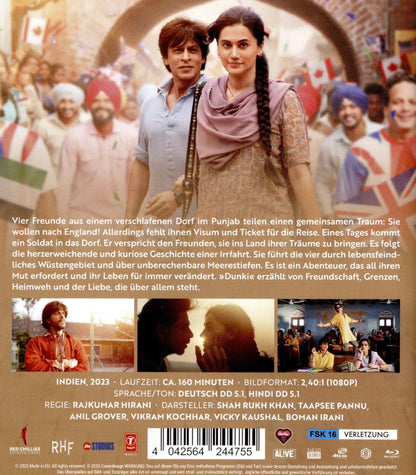 KHAN, SHAH RUKH - DUNKI