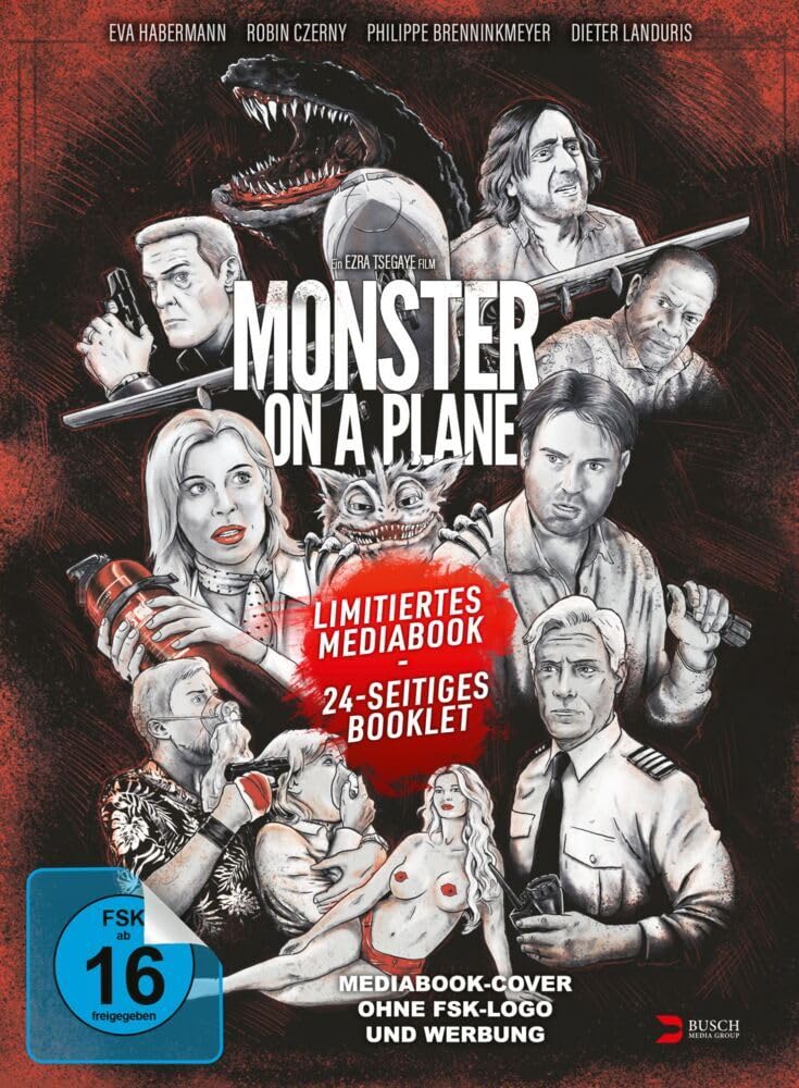 TSEGAYE, EZRA - MONSTER ON A PLANE - 2-DISC LIMITED EDITION MEDIABOOK