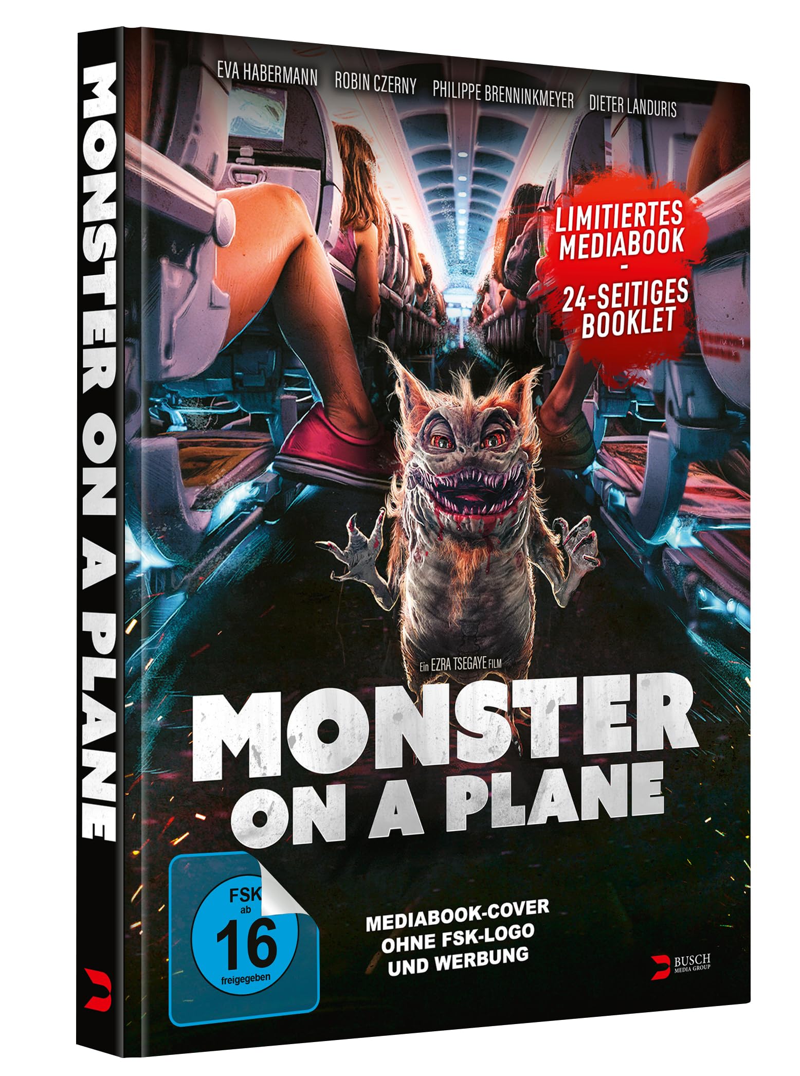 TSEGAYE, EZRA - MONSTER ON A PLANE - 2-DISC LIMITED EDITION MEDIABOOK
