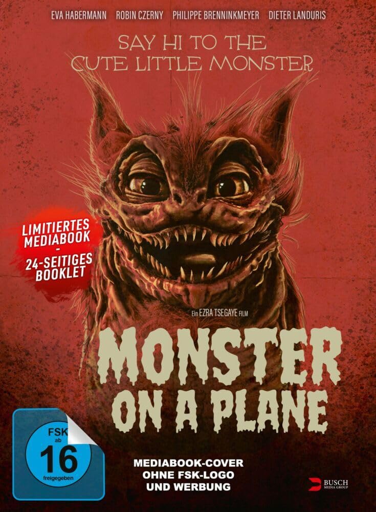 TSEGAYE, EZRA - MONSTER ON A PLANE - 2-DISC LIMITED EDITION MEDIABOOK