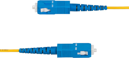 StarTech.com Câble Fibre Optique de 5m Simplex Monomode LC à SC (UPC) OS2, 9/125µm, 40G/100G, Cordon Patch Fibre Optique LSZH