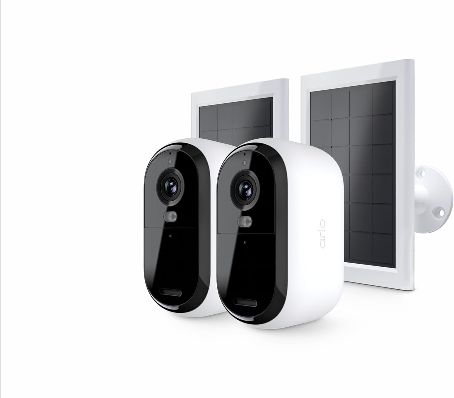Essential2 2k Outdoor Camera 2-Pack W/2-Solar Panel BNDL