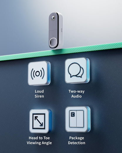 Essential2 Video Doorbell 2k With Chime V2 BNDL