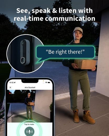 Essential2 Video Doorbell 2k With Chime V2 BNDL