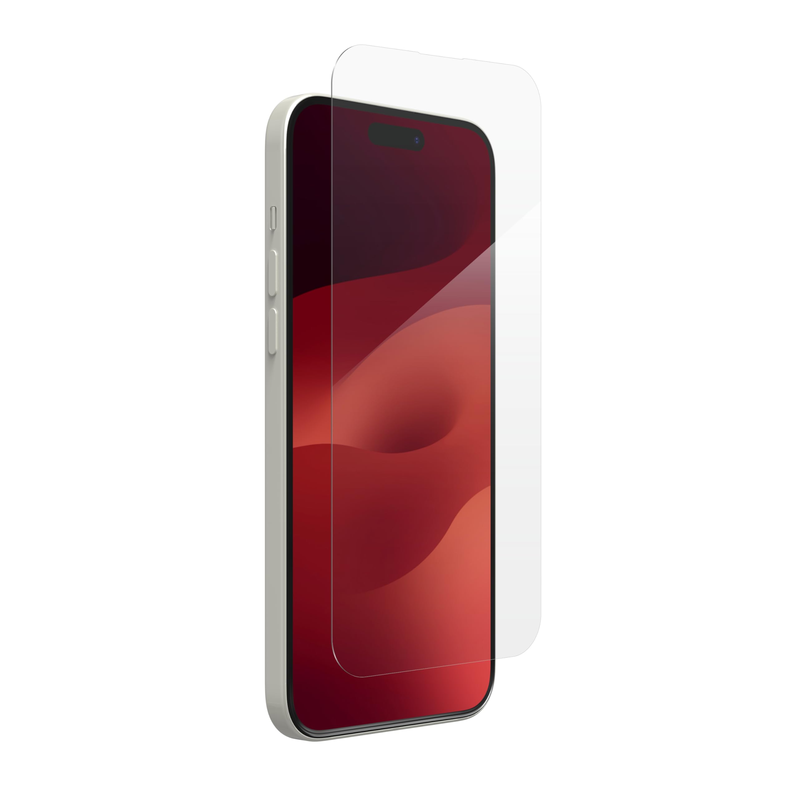 ZAGG InvisibleShield Glass Elite Tempered Glass Screen Protector for iPhone 15 Plus , Case-Friendly, Smudge & Scratch-Resistant, Shockproof, Reinforced Edges, Easy Application, Transparent