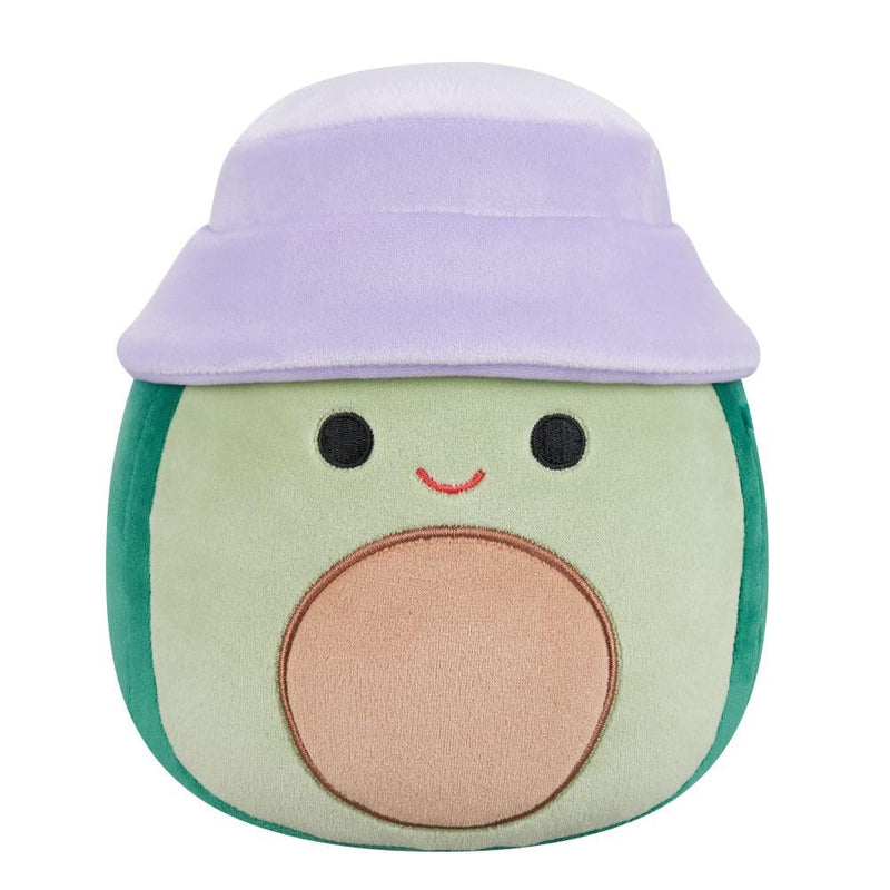 Squishmallows Original 7.5-Inch Austin the Green Avocado with Bucket Hat