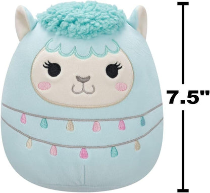 Squishmallows Original 7.5-Inch Lorna the Light Teal
