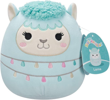 Squishmallows Original 7.5-Inch Lorna the Light Teal