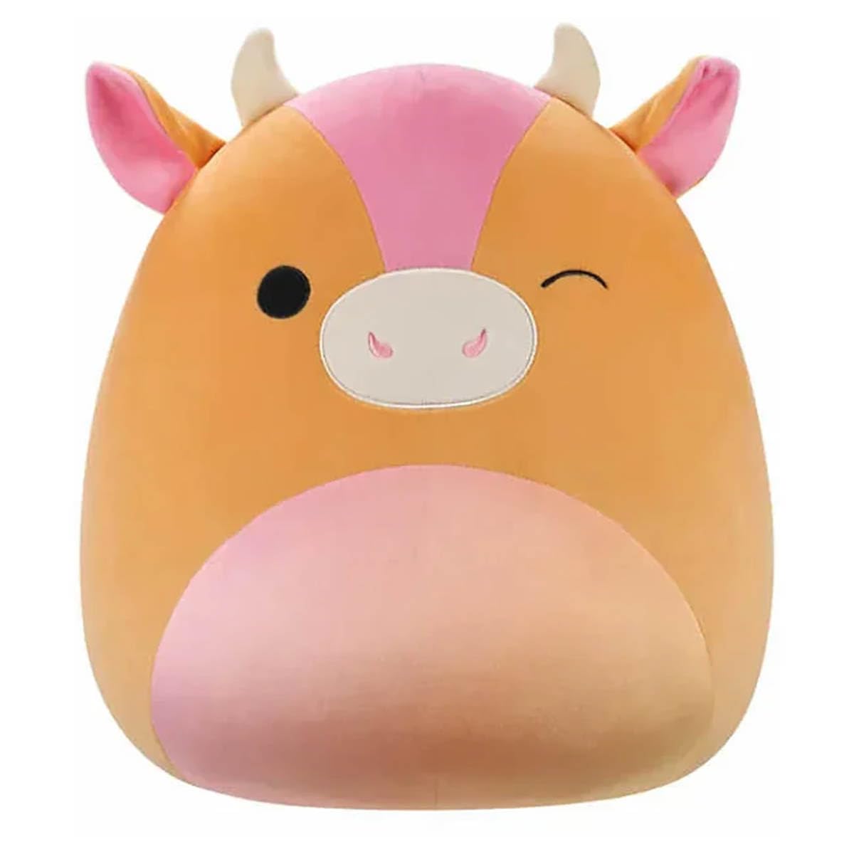 Jazwares Squishmallows 16-Inch Adjani the Sunset Cow Plush – Large Ultrasoft Stuffed Animal – Official Cuddly Toy for Kids & Collectors