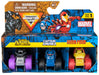 Monster Jam - Pack 3 Coches Monster Truck Marvel Oficial Escala 1:87 Metálicos: Black Panther, Capitán América y Iron Man - 6070229 - Coches para Niños - Juegos Infantiles - Juguetes Niños 3 años +