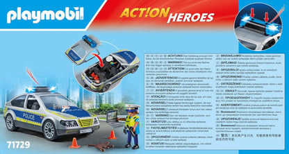 Playmobil - Police Patrol Car (71729)