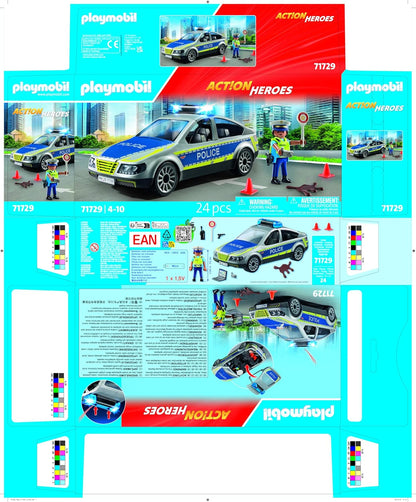 Playmobil - Police Patrol Car (71729)