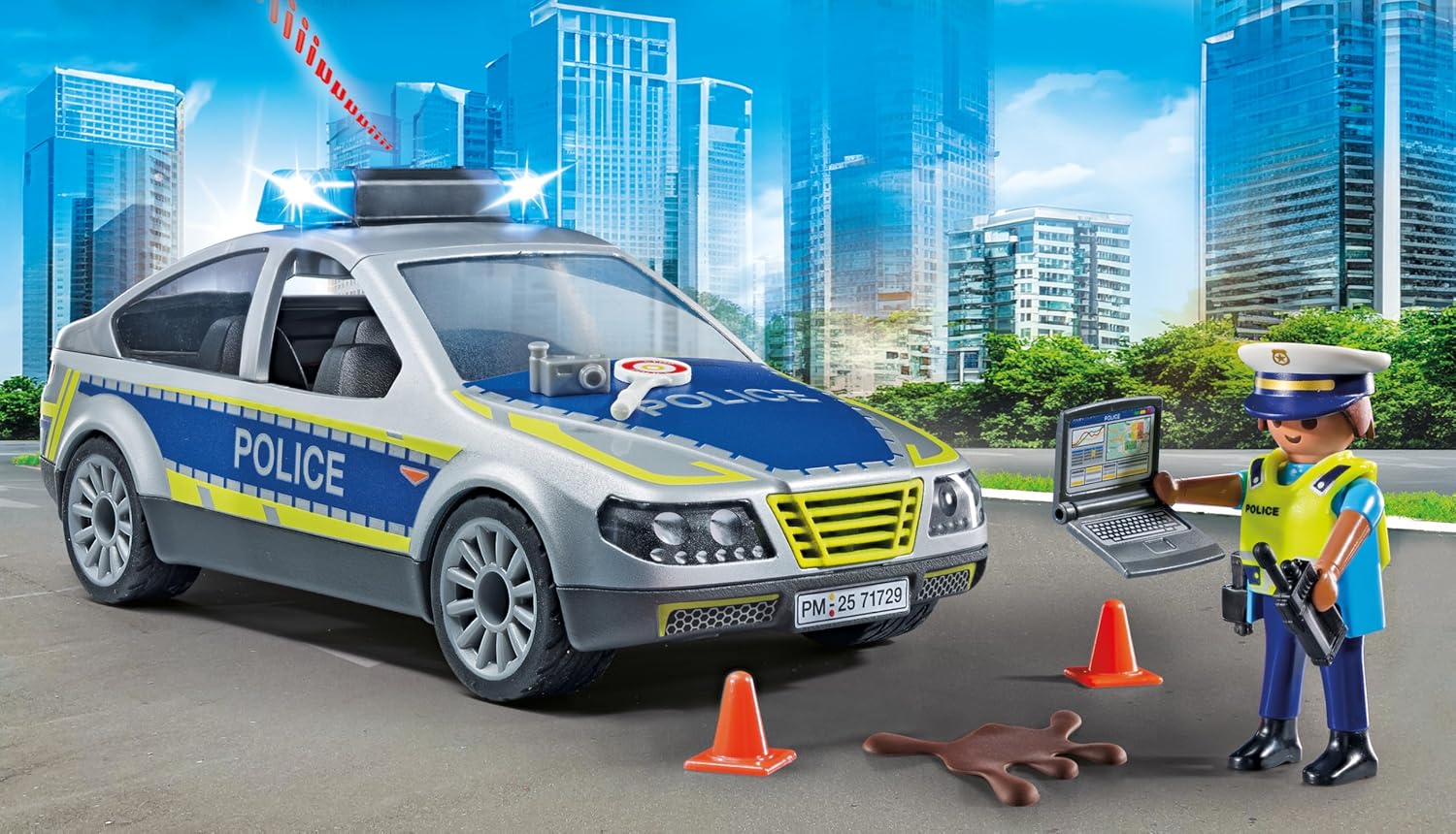 Playmobil - Police Patrol Car (71729)