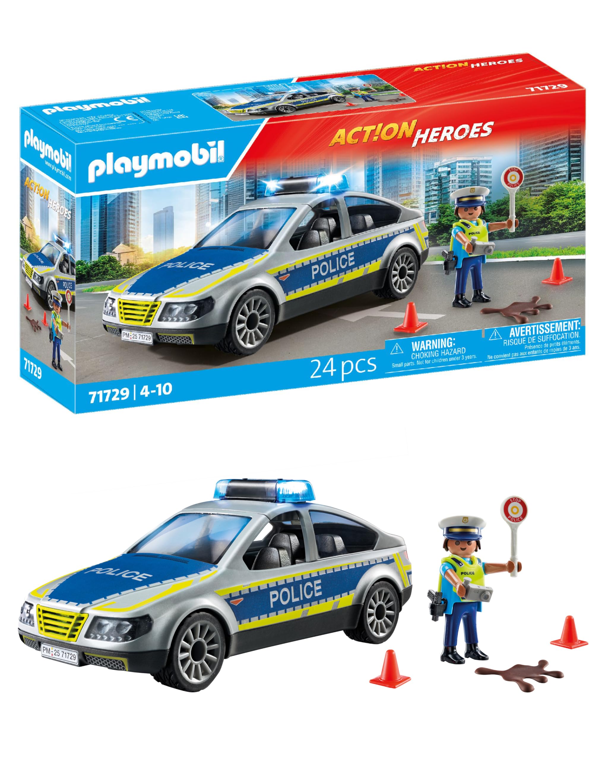Playmobil - Police Patrol Car (71729)
