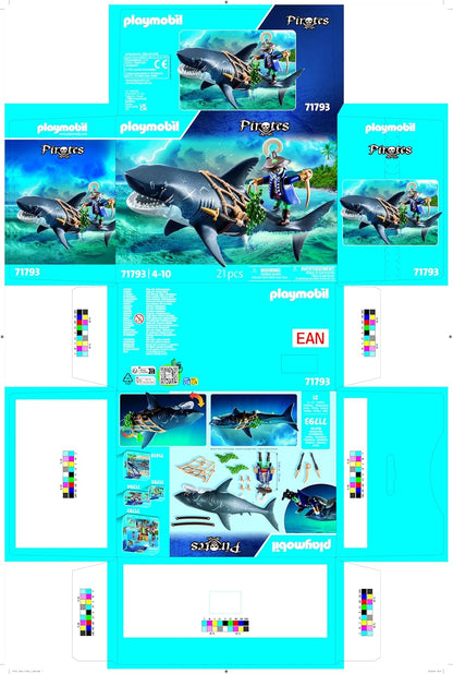 Pirates Giant Shark With Biting Function