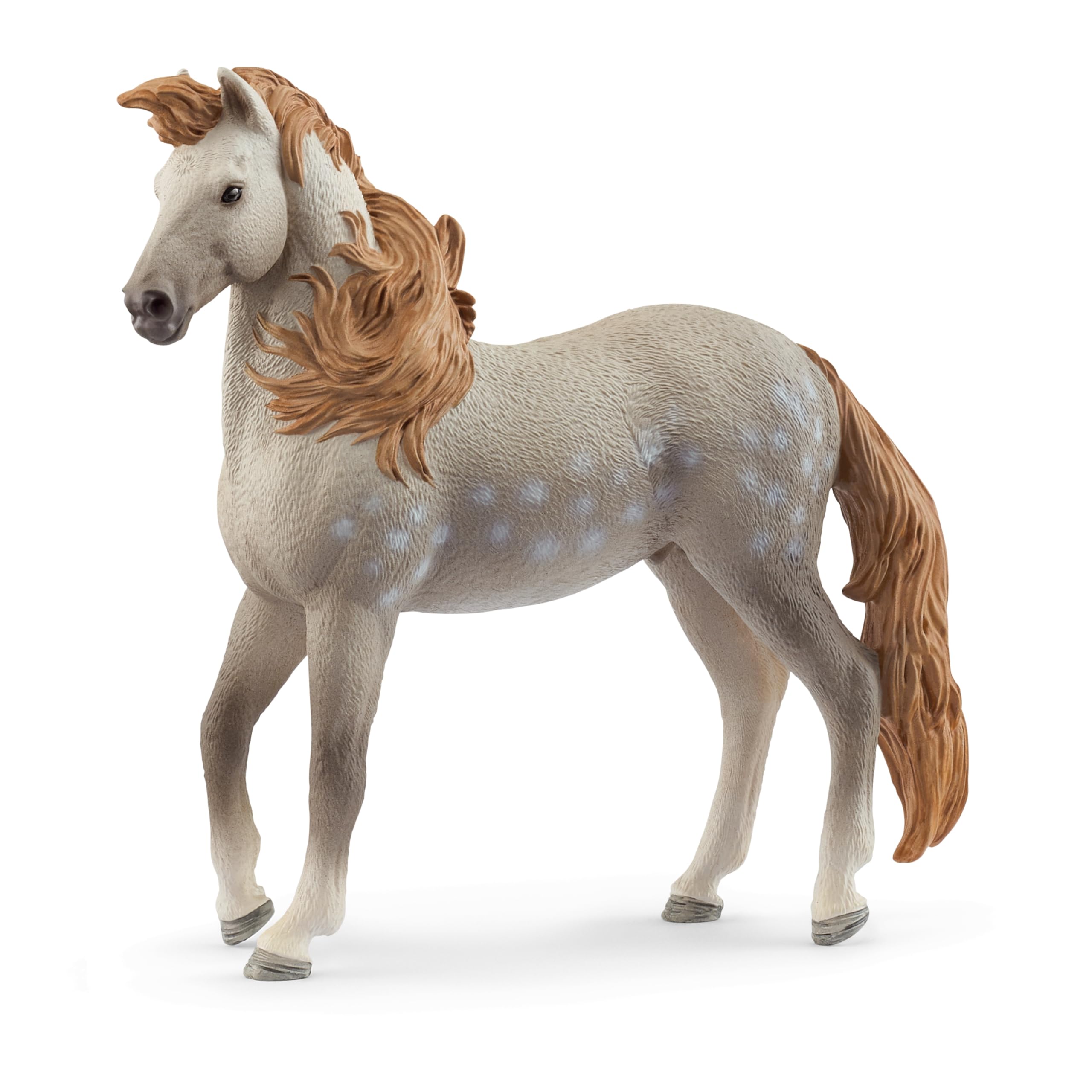 schleich 14895 Andalusier Hengst, ab 5 Jahren, HORSE CLUB - Spielfigur, 12 x 12 x 12 cm