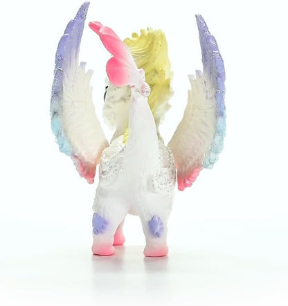 schleich BAYALA | Regenbogen Babydrache 70825 | detailgetreue, Fantastische Figuren | tolles Geschenk für Mädchen und Jungen | wunderschöne Sammelfiguren | Spielfigur ab 5 Jahren | 6 x 10 x 7 cm