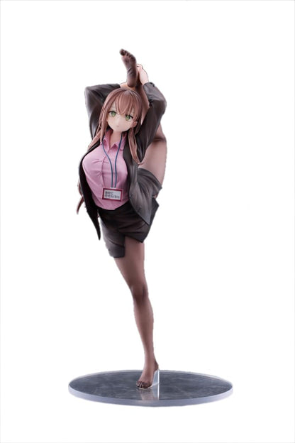 Original Character statuette PVC 1/4 OL-chan Who Doesn't Want to Go to Work Pink Ver. 26 cm