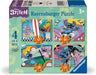 Ravensburger Disney Stitch Toys and Gifts - 4 in a Box Jigsaw Puzzles for Kids Age 3 Years Up - 12, 16, 20, 24 piece - 2025 Edition