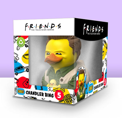 TUBBZ Caja Edición: Friends - Chandler Bing Figura Coleccionable de Pato de Goma Disfrazado