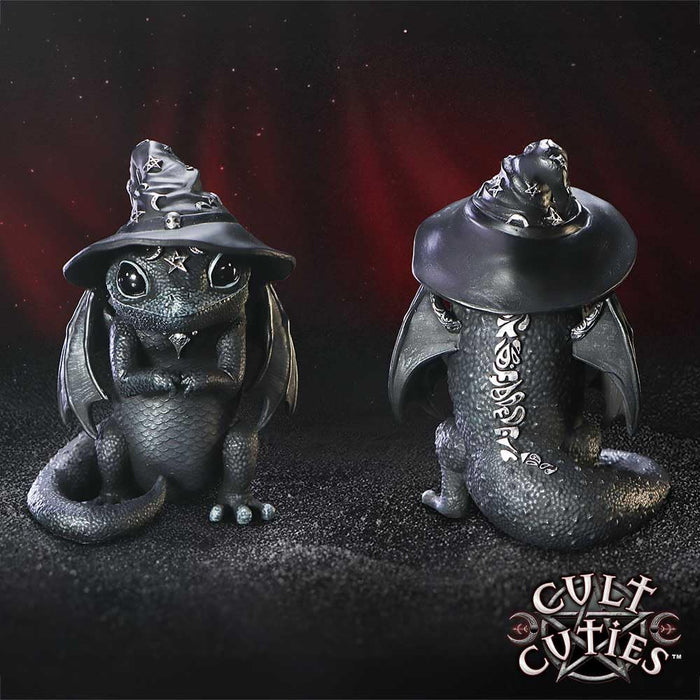 Nemesis Now Azascale Lizzy Cult Cutie Figurine, Resin, Black, Cast in the Finest Resin, Expertly Hand-Painted