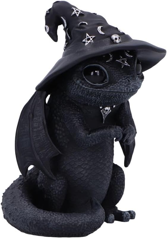 Nemesis Now Azascale Lizzy Cult Cutie Figurine, Resin, Black, Cast in the Finest Resin, Expertly Hand-Painted