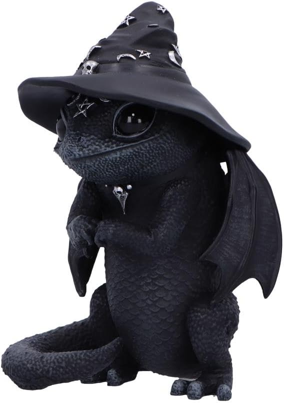Nemesis Now Azascale Lizzy Cult Cutie Figurine, Resin, Black, Cast in the Finest Resin, Expertly Hand-Painted
