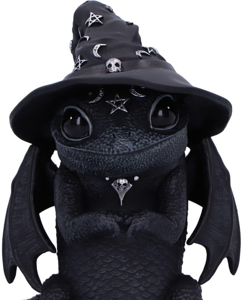 Nemesis Now Azascale Lizzy Cult Cutie Figurine, Resin, Black, Cast in the Finest Resin, Expertly Hand-Painted